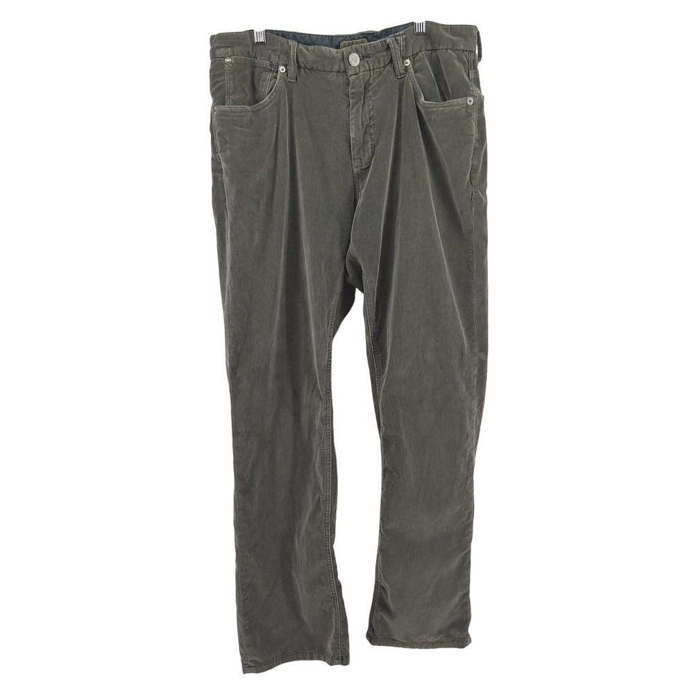 Tommy Bahama Mens Corduroy Pants Olive Green Standard Straight Leg Jeans Preppy‎